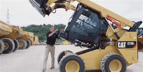 how to lift the cab on a bobcat skid steer|bobcat skid steer operation videos.